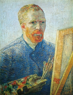 Vincent van Gogh vor seiner Staffelei