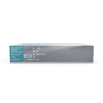 ACUVUE OASYS 1-Day Tageslinsen helfen das Gefühl von müden & trockenen Augen zu reduzieren – Tageskontaktlinsen mit -1,5 dpt und BC 8.5 – UV Schutz & hoher Tragekomfort – 90 Linsen - 5
