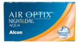 Air Optix Night & Day Aqua Monatslinsen weich, 6 Stück / BC 8.6 mm / DIA 13.8 / -3 Dioptrien - 1