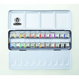 AKADEMIE AQUARELL METALLKASTEN 24X1/2 N -