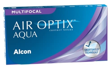Alcon Air Optix Aqua Multifocal Monatslinsen weich, 6 Stück / BC 8.6 mm / DIA 14.2 mm / ADD HIGH / +2,50 Dioptrien - 3