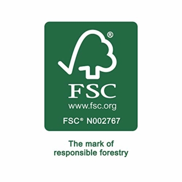 Artina Akademie Keilrahmen FSC®-Zertifiziert 10er Set 5 x 40x50 cm & 5 x 30x40 cm- Aus 100% Baumwolle Leinwand Keilrahmen weiß - 280g/m² - verzugsfrei - 7