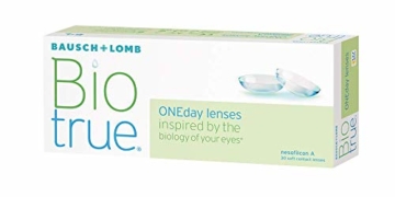 Bausch und Lomb Biotrue ONEday Tageslinsen, sphärische Kontaktlinsen, weich, 30 Stück / BC 8.6 mm / DIA 14.2 / -1.75 Dioptrien - 11