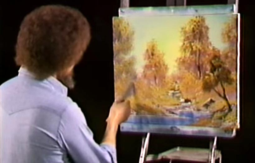 Bob Ross (1, 1) A Walk in the woods