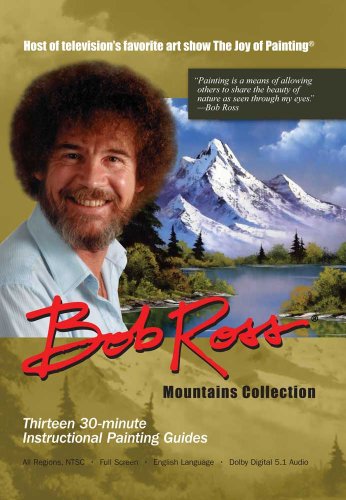 Bob Ross DVD. Mountains Collection. 390 Minutes. -