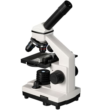 Bresser Durchlicht- und Auflicht-Mikroskop Biolux NV 20x-1280x für Kinder und Erwachsene geeignet, inkl. HD USB-Kamera und Kreuztisch zur Objektbewegung, mit umfangreichem Zubehör und Transportkoffer - 3