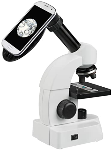 Bresser Junior Mikroskop mit 40x-640 facher Vergrößerung, Zoom-Okular und umfangreichem Starterpaket für den perfekten Einstieg in die Mikroskopie - 4