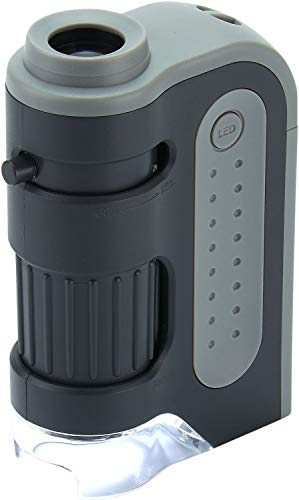 Carson MicroBrite Plus 60x-120x LED Taschenmikroskop mit asphärischem Linsensystem (MM-300) - 1