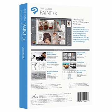 CLIP STUDIO PAINT EX - NEU - für Microsoft Windows und macOS (Deutsche Version) - 2