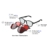 COLORON Farbseh Brille für Farbenblinde - Aquilus BK - 3in1 Brillenset für Rotschwäche (Protan) - 2