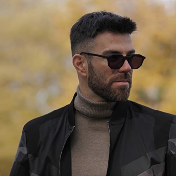 COLORON Farbseh Brille für Farbenblinde - Aquilus BK - 3in1 Brillenset für Rotschwäche (Protan) - 5