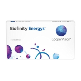 Cooper Vision Biofinity Energys, Monatslinsen weich, 6 Stück / BC 8.6 mm / DIA 14.0 mm / -1.75 Dioptrien - 1