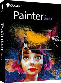 Corel Painter 2023 | Software für digitales Malen | Illustration, Konzept, Foto und bildende Kunst | Unbefristete Lizenz | 1 Gerät | PC/MAC | Code [Kurier] - 1