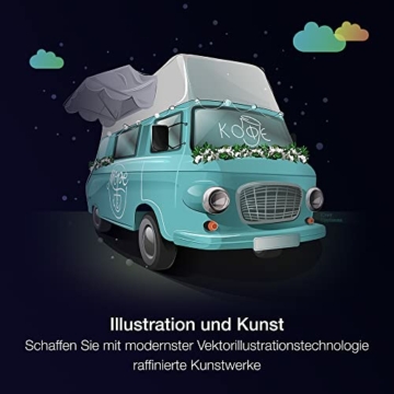 CorelDRAW Graphics Suite 2023 | Grafiksoftware für Profis | Illustration & Grafikdesign, Layout, Bildbearbeitung, Typografie | 1 Windows/Mac-Gerät | 1 Jahr | Code [Kurier] - 6