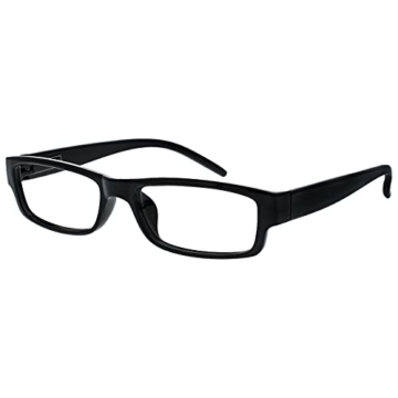 Die Lesebrille Unternehmen Schwarz Leicht Komfortables Leser Wert 4er-Pack Designer Stil Herren Frauen UVR4PK032 +1,50 - 2