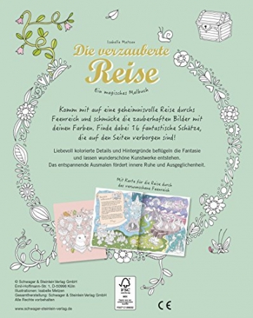 Die verzauberte Reise: Ein magisches Malbuch - 