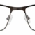 EYECEDAR Amcedar 5 Stuks Lesebrille Herren Rechteck Rahmen Edelstahl Material Metall Federscharniere Enthalten Sonne Lesebrille +1.50 - 2