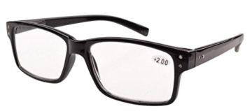 Eyekepper 5er-pack Federscharniere Vintage Herren Lesebrille in Schwarz - 2