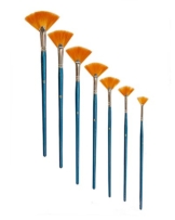 Fächerpinsel repino Pinsel Set 20021 Künstlerpinsel Pinselset für Acrylfarben, Aquarellfarben, etc. - 1