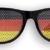 Fanbrille Deutschland - Schwarz – Sonnenbrille – Brille Germany – Schwarz Rot Gold - Fan Artikel - 3