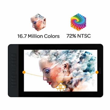 GAOMON PD1561 Stift-Display 15,6 Zoll IPS Monitor mit 10 Schnelltasten und 8192 Druckstufen batterielosem Stift - 3