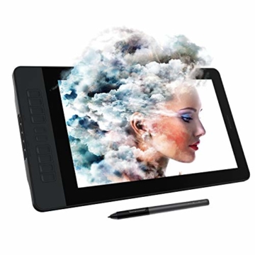 GAOMON PD1561 Stift-Display 15,6 Zoll IPS Monitor mit 10 Schnelltasten und 8192 Druckstufen batterielosem Stift - 1