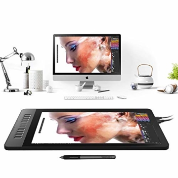 GAOMON PD1561 Stift-Display 15,6 Zoll IPS Monitor mit 10 Schnelltasten und 8192 Druckstufen batterielosem Stift - 7