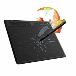 GAOMON S620 6,5 x 4 Zoll (Diagonale: 7,6 Zoll) Grafiktablett (mit 4 Express Tasten) mit batterielosem Stift - 1