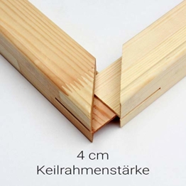 Generisch Keilrahmen Bausatz 4 cm Holzleisten Set selbst zusammenbauen ohne Leinwand Verschiedene Größen bestellbar (Leisten 4cm, 40x50) - 1