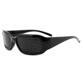Grenhaven Schwarze Rasterbrille/Lochbrille für Augentraining Pinhole Glasses - 1