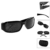 Grenhaven Schwarze Rasterbrille/Lochbrille für Augentraining Pinhole Glasses - 2