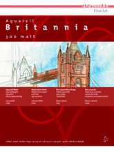 Hahnemühle Aquarellkarton Britannia, matt, 300 g/m², 30 x 40 cm, 12 Blatt - 5