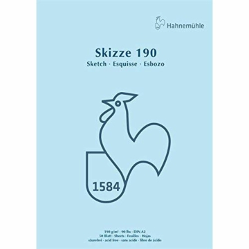 Hahnemühle Skizzenblock 190g Din A2 50 Blatt - 1