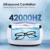 himaly Ultraschallreiniger,650ML Ultraschallreiniger Reinigungsgerät Ultraschallreinigungsgerät Reiniger Reinigungswerkzeug Reinigung von Schmuck Uhren Brillen Zahnersatz - 2