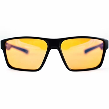 Horus X – Blaulicht-Brille GAMING 2.0 - Ruhebrille Ultimativer Schutzfilter - Anti-Blaulicht-Bildschirm (PC-Computerkonsolen-Videospiele) - Gamer & e-Sportzubehör - Männer und Frauen (Unisex) - 9