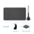 Huion H640P 8192 Drucksensitivität Grafiktablett mit batterielosem Stift und 6 anpassbaren Funktionstasten - 1