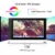 HUION Kamvas Pro 16 15,6-Zoll-IPS-Display Grafiktabletts mit voll laminiertem, blendfreiem Glasbildschirm, 6 anpassbaren Direktaufruftasten, 1 Touch-Leiste und batterielosem Stift - 8