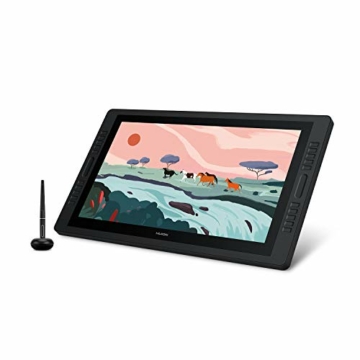 HUION Kamvas Pro 24 2,5 K-Auflösung 23,8 Zoll Grafiktablett mit Display 20 programmierbare Drucktasten und Zwei Touchbars, geeignet für Online-Fernarbeit (Generalüberholt) - 1
