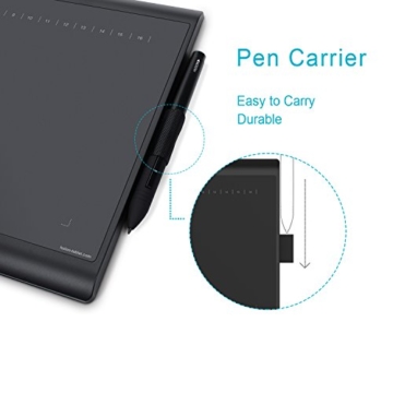 Huion Neu 1060PLUS Grafiktablett Micro USB Zeichen Großformatige mit 8G SD Karte und Wiederaufladbarer Stift - 4