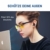 KLIM Optics - Blaulichtfilter Brille + Hoher Schutz + Gaming Brille für PC, Handy und Fernseher + Anti-Müdigkeit, Anti-Blaulicht, UV-Schutz [ Neue 2021 Version ] - 2