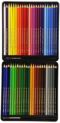 KOH-I-NOOR 3713 Mondeluz Aquarellstifte Set, farblich sortiert (48 Stück) - 