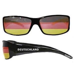L175 Fanbrille Deutschland Flagge auf Brille von SIDEKICK V2 - 1
