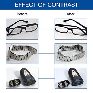 LifeBasis Ultraschallreiniger - Ultraschallreinigungsgerät 600ml Digitaler Ultraschallreiniger Ultraschallgerät 42KHz Ultraschall Gerät für Reinigung von Brille Schmuck Uhren - 7