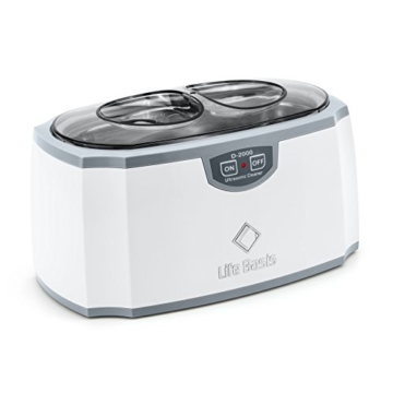 LifeBasis Ultraschallreinigungsgerät Ultraschallreiniger Ultraschallgerät für Reinigung von Brillen Schmuck Uhren Zahnersatz 420ml 45000Hz MEHRWEG - 1