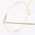Lukis Brille Nerdbrille Retro Rund Unisex Metallgestell Brillenfassung Dekobrillen 140x50mm Gold - 6