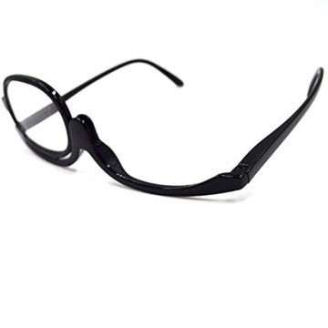 MEGAUK Schminkbrille Make up Brille Lesebrille Presbyopie Brille Sehhilfe Lesehilfe Stärke +3,0 - 5