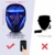megoo Led Maske mit Bluetooth programmierbar,Karneval Maskerade Geburtstag kostüm Cosplay Party Halloween leuchten Erwachsenen Maske,coolste vollgesichtsmaske Maske im Jahr 2021(USB Aufladung) - 5