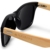 Navaris Wayfarer Sonnenbrille UV400 - Damen Herren Holz - Brille mit Bambus Bügeln - Holzbrille mit Etui - unterschiedliche Farben - 3