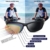 Occffy Polarisierte Sportbrille Sonnenbrille Fahrradbrille mit UV400 Schutz für Herren Autofahren Laufen Radfahren Angeln Golf TR90 (599 Schwarze Matte Rahmen mit Schwarze Linse) - 3