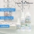 PANDACLEANER Brillenreiniger | Handliche 50ml Pumpflasche + 250ml Nachfüllflasche | ohne Alkohol | Streifenfreie Reinigung und Anti-Beschlag-Formel | Für Brillen, Displays, Monitore, Visiere uvm. - 3